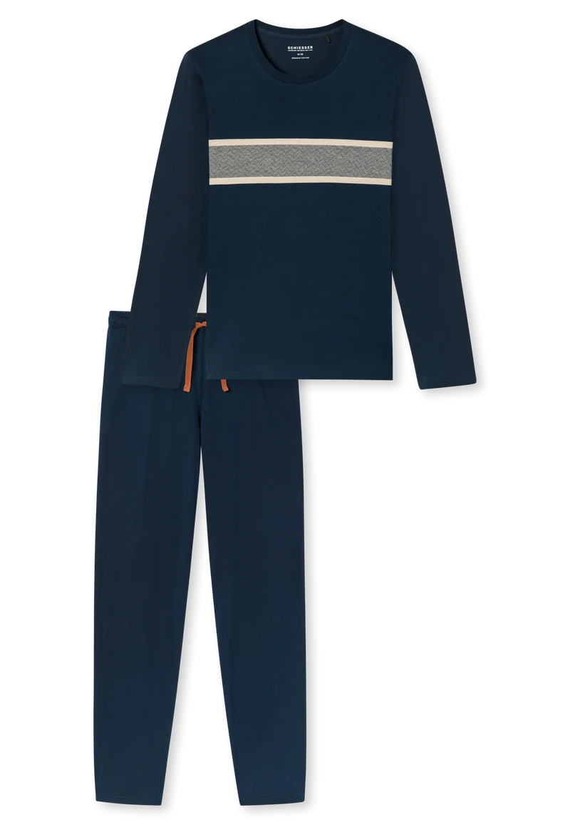 Schlafanzug Dunkelblau - Casual Essentials