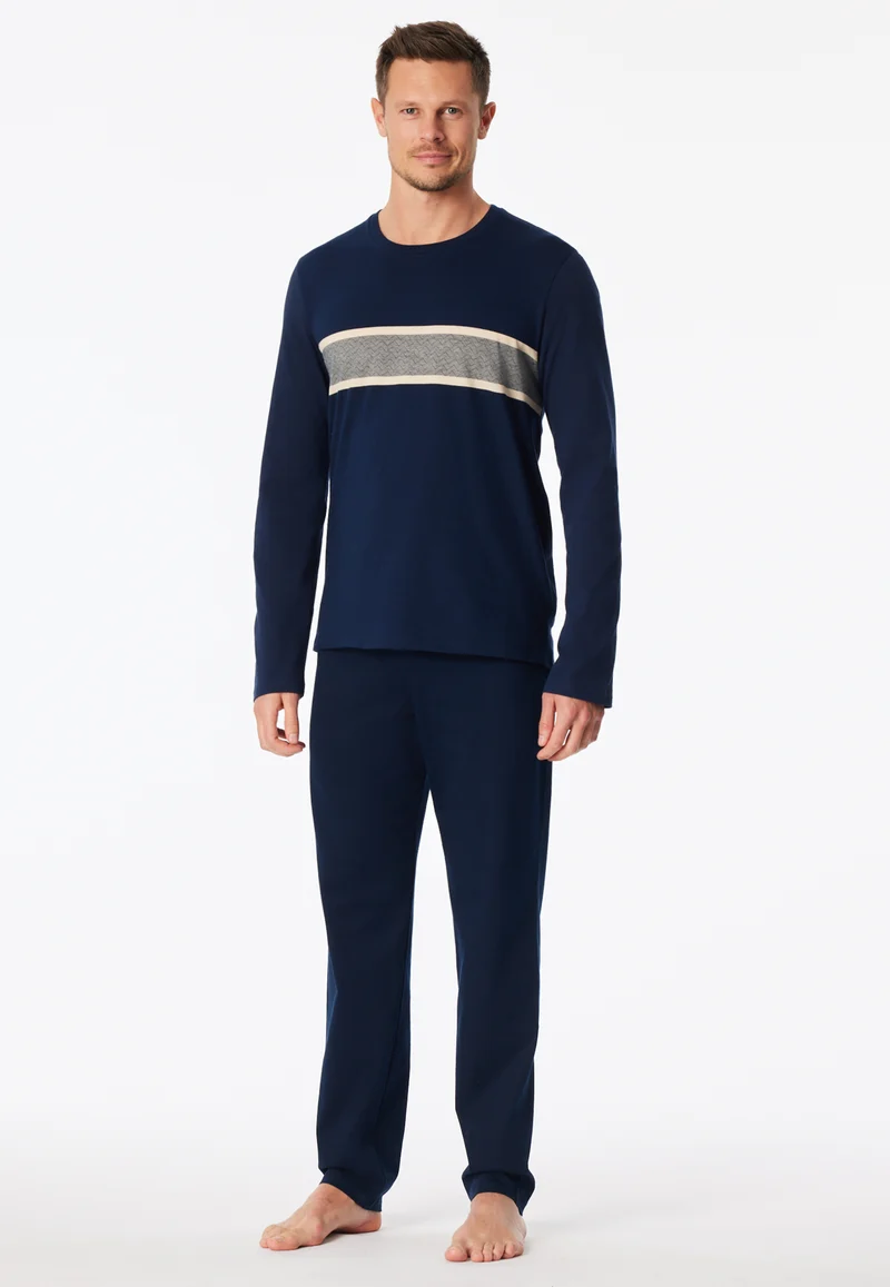 Schlafanzug Dunkelblau - Casual Essentials