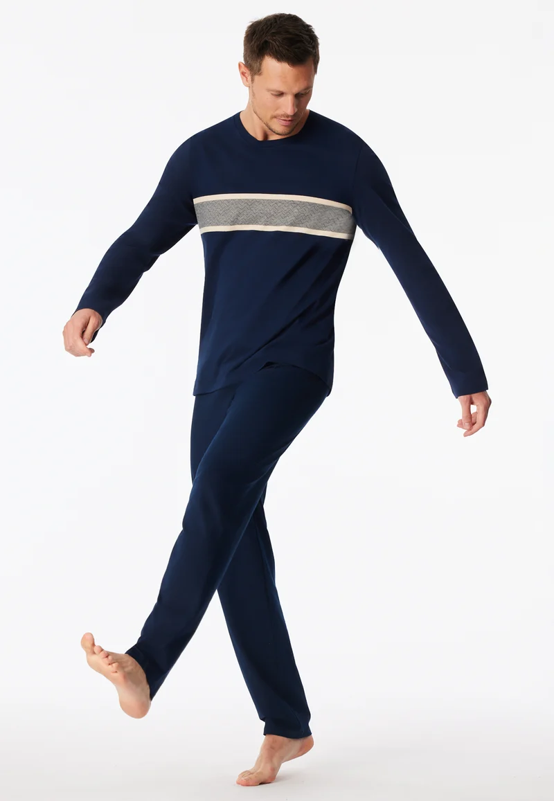 Schlafanzug Dunkelblau - Casual Essentials