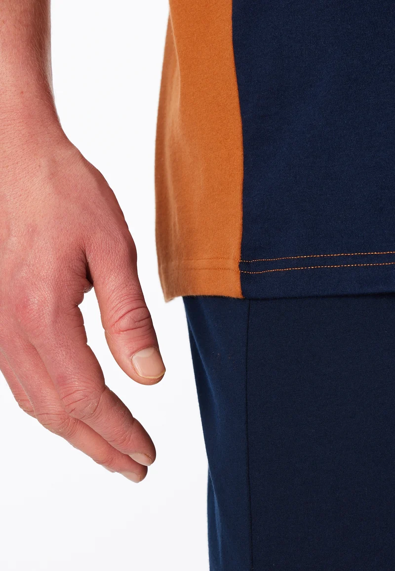 Schlafanzug kurz Bunt gemustert - Casual Essentials