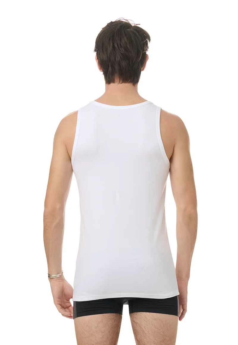 Tank Top 2er-Pack Weiss - ADIDAS