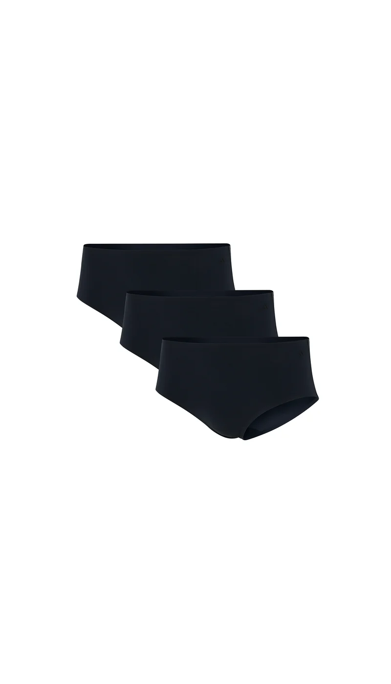 Hipster Slip 3er-Pack Schwarz - ADIDAS