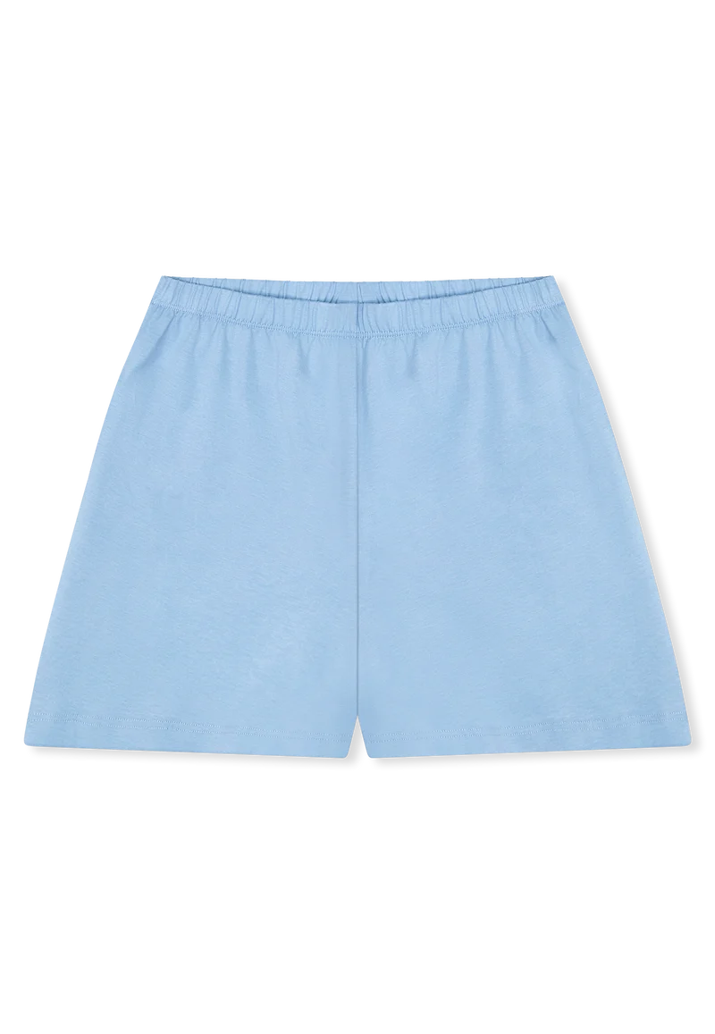 Schlafanzug kurz Blau gestreift - Teens Nightwear