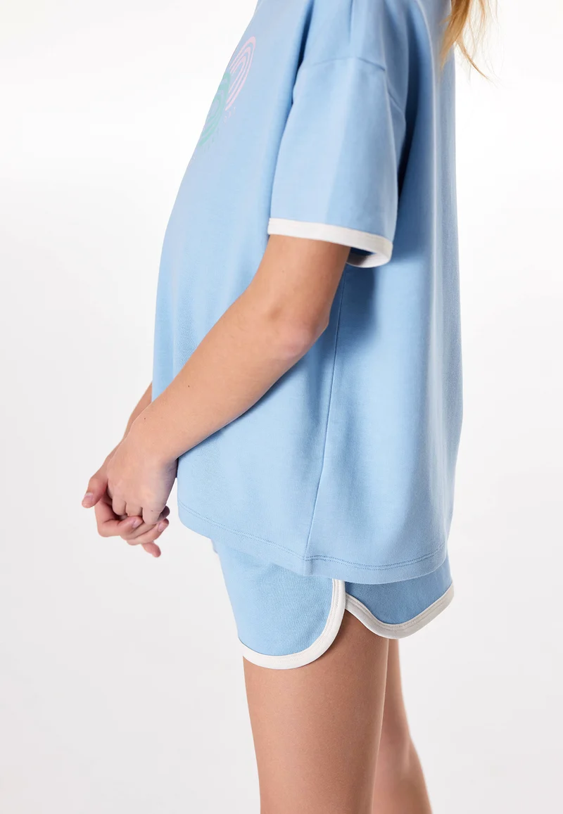 Schlafanzug kurz Blau - Teens Nightwear