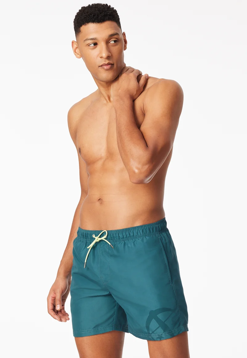 Badeshorts Petrol - Aqua