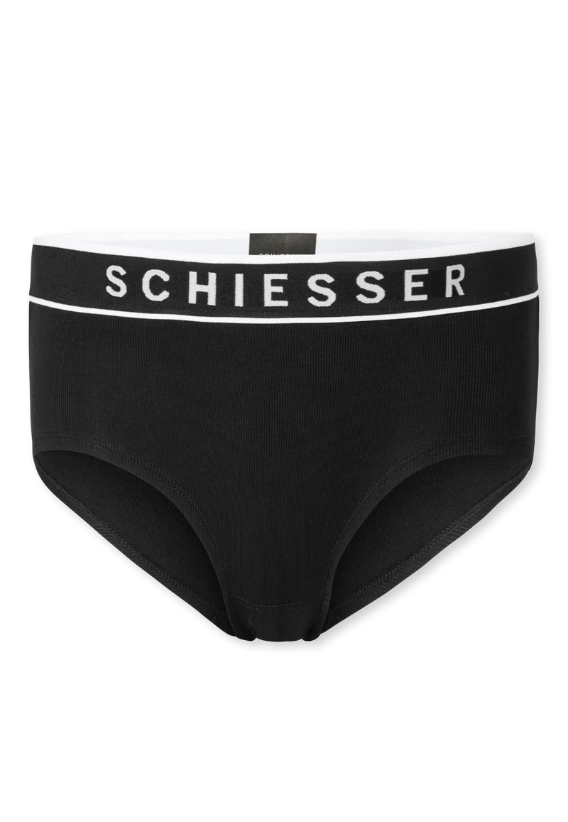 Panty Schwarz - Pure Rib
