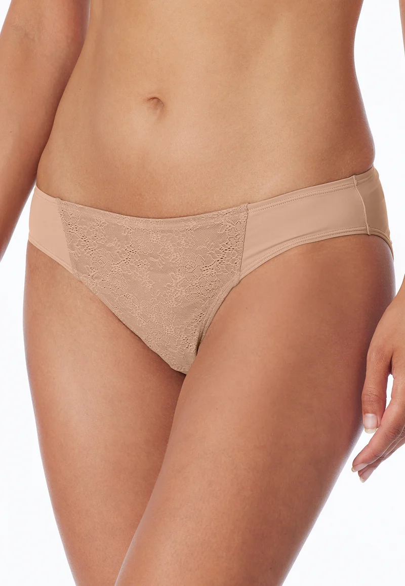 Slip mit Spitze Beige - Air