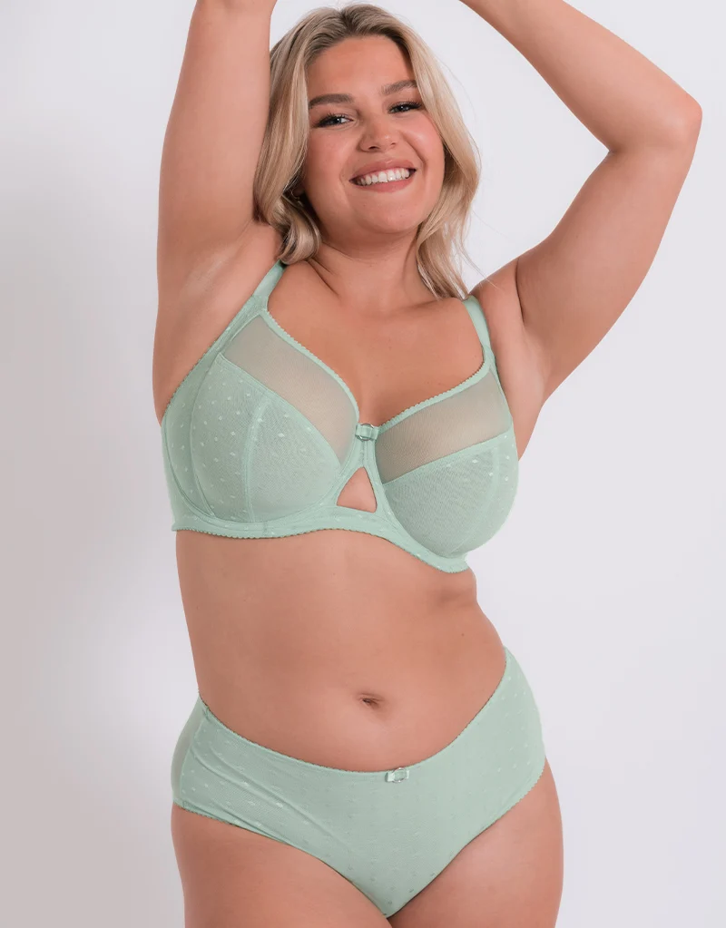 Curvy Kate Victory Polka Short Mint