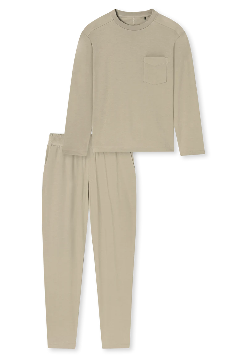 Schlafanzug Beige - Modern Nightwear