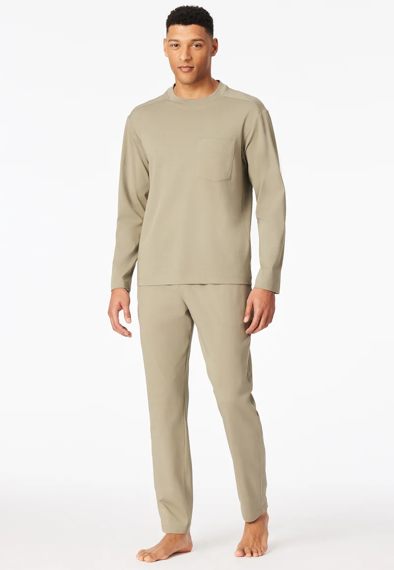 Schlafanzug Beige - Modern Nightwear