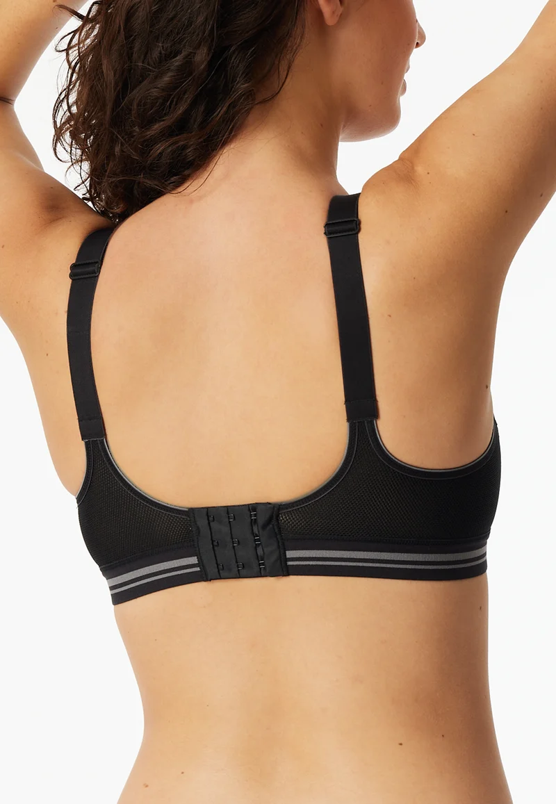 Sport-BH Schwarz - SCHIESSER Sport