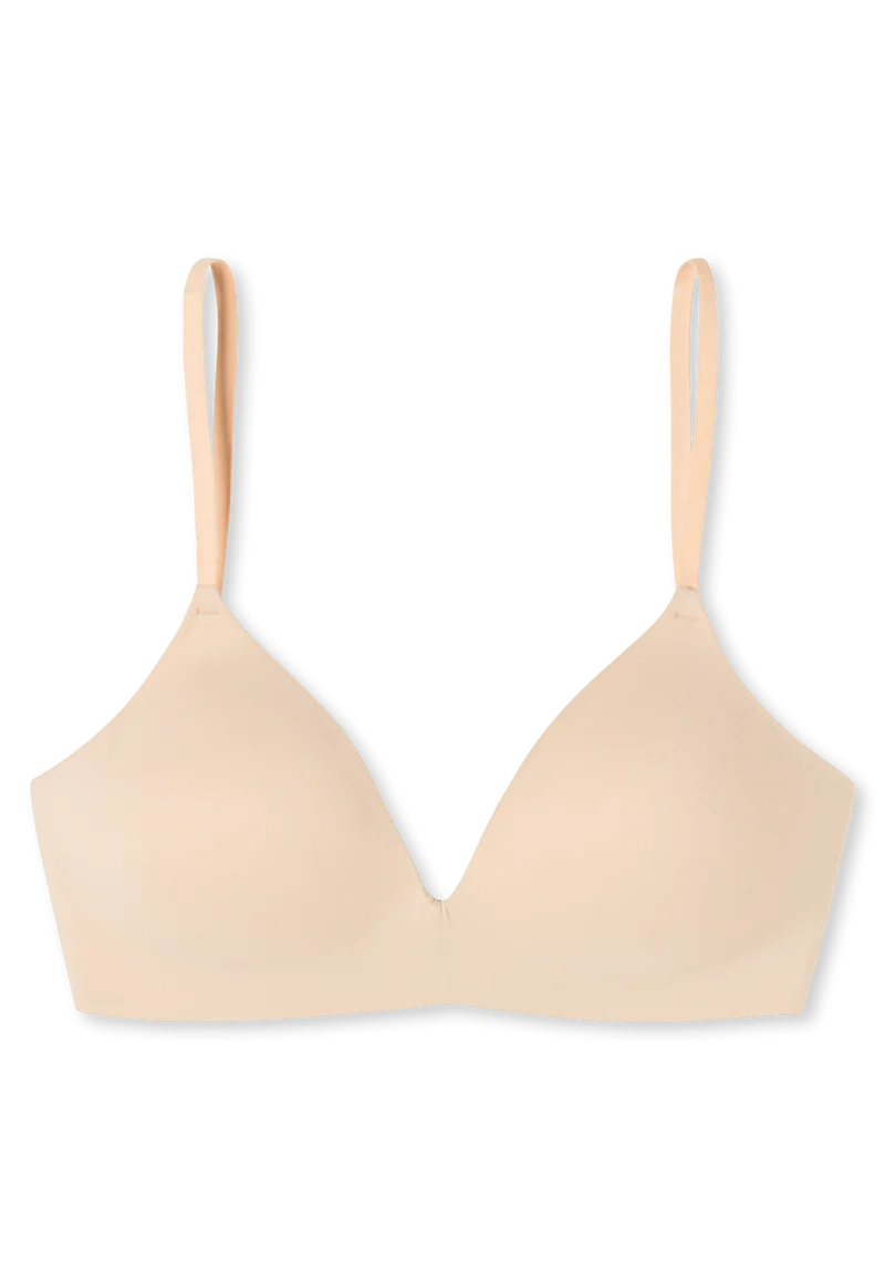 BH ohne Bügel mit gepolsterten Cups Soft Beige - Invisible Soft