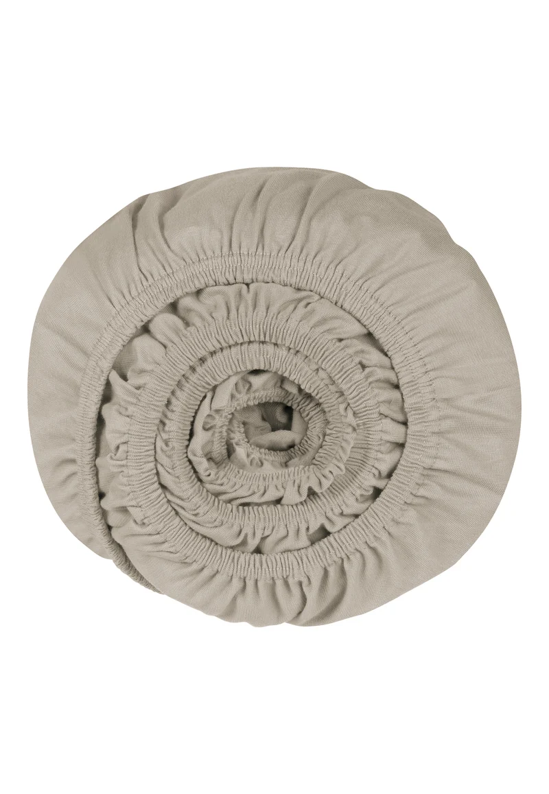 Spannbettlaken Beige - SCHIESSER Home