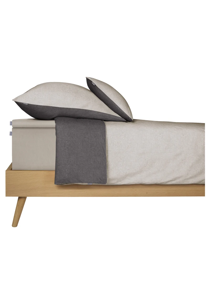 Spannbettlaken Beige - SCHIESSER Home