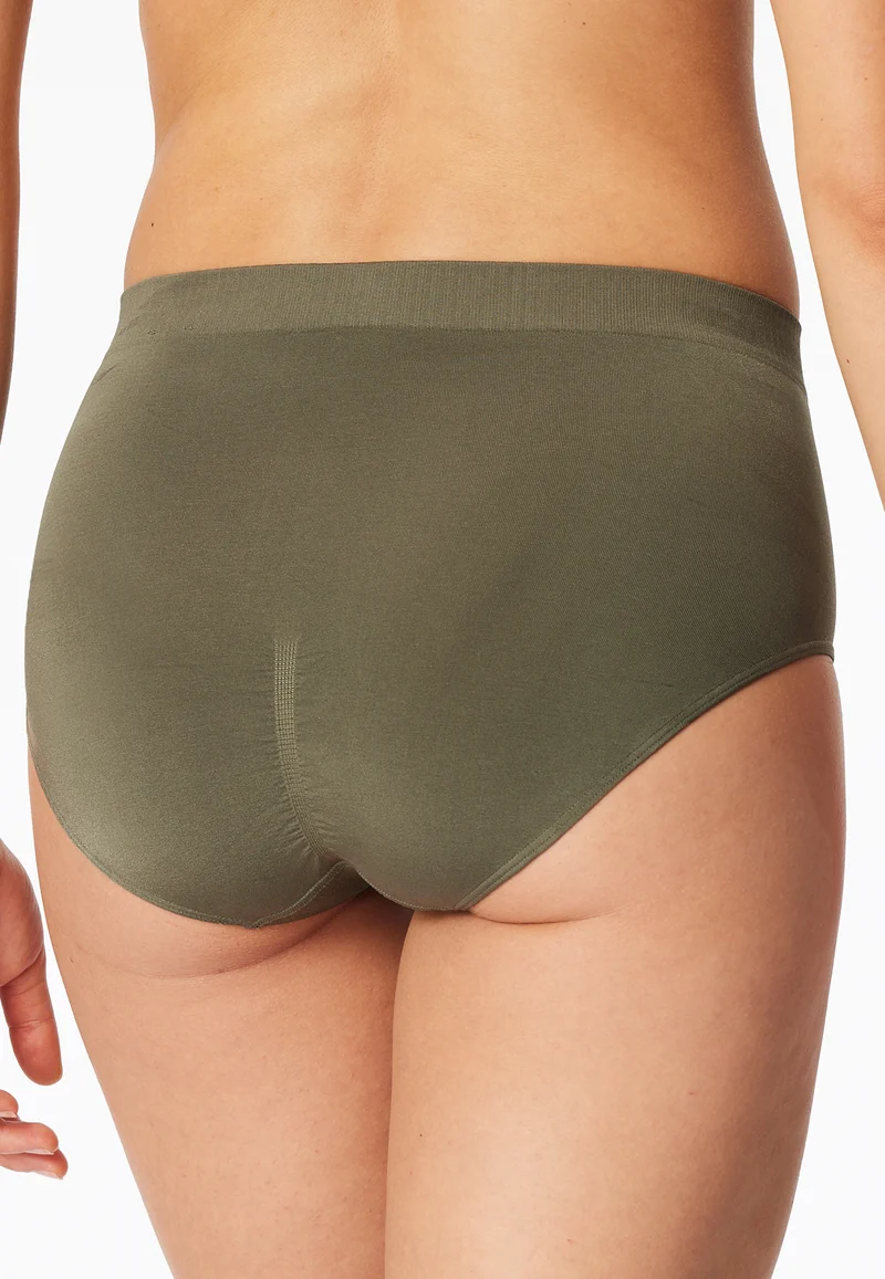 High Waist Slip Khaki - Classic Seamless