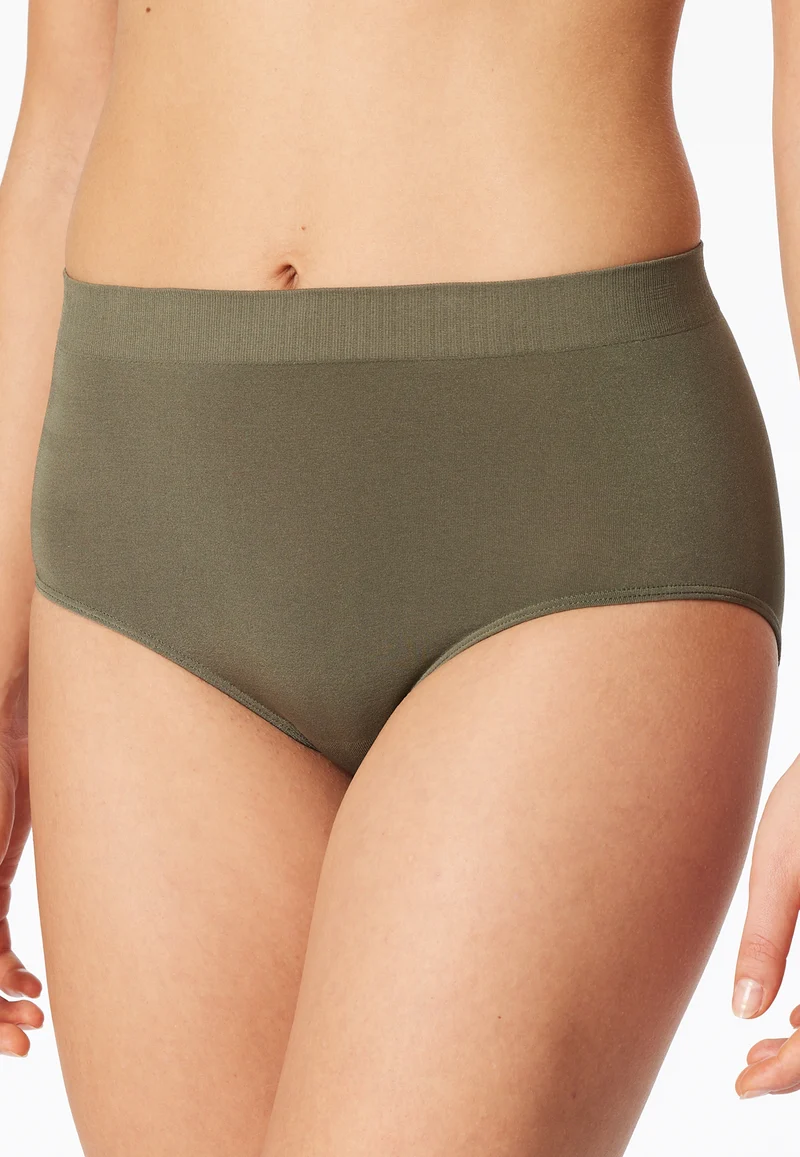 High Waist Slip Khaki - Classic Seamless