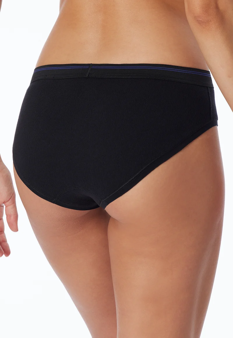 Hipster Slip Schwarz - Revival Greta