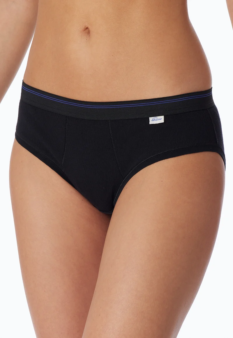 Hipster Slip Schwarz - Revival Greta