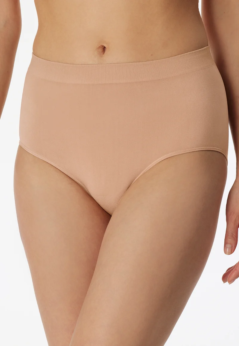 High Waist Slip Seamless Beige - Classic Seamless