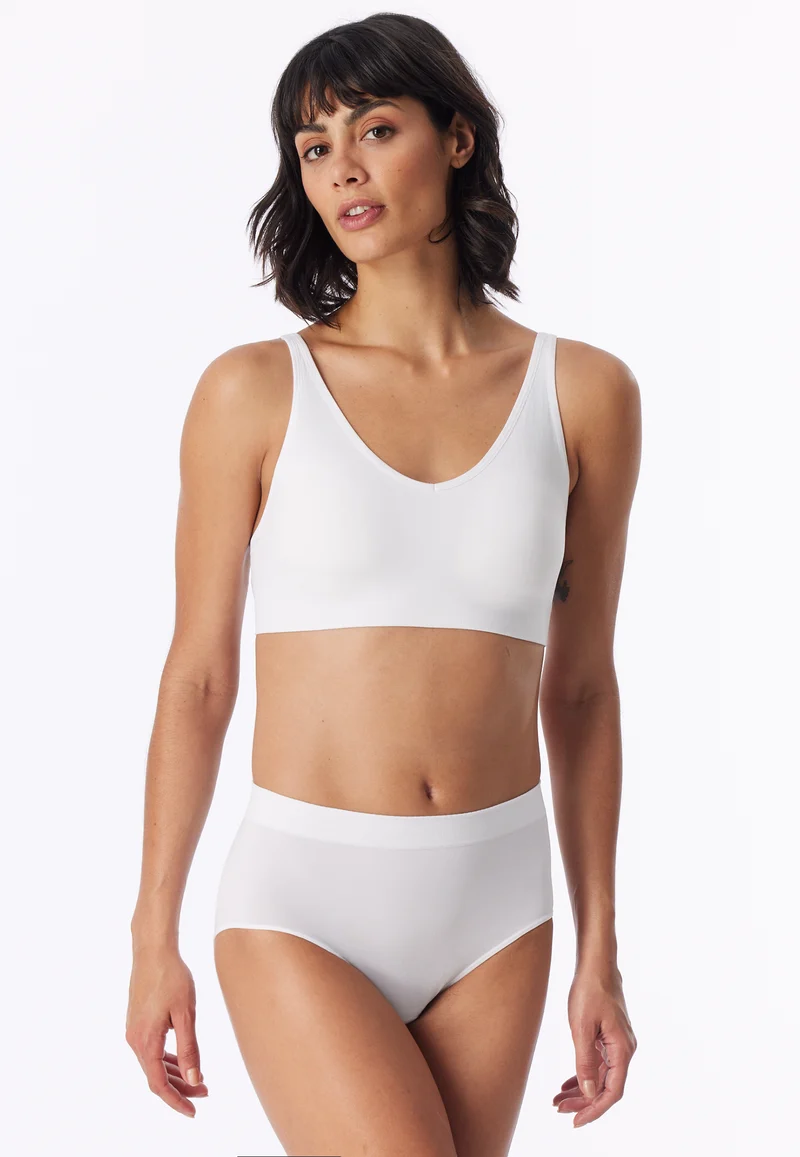 High Waist Slip Seamless Weiss - Classic Seamless