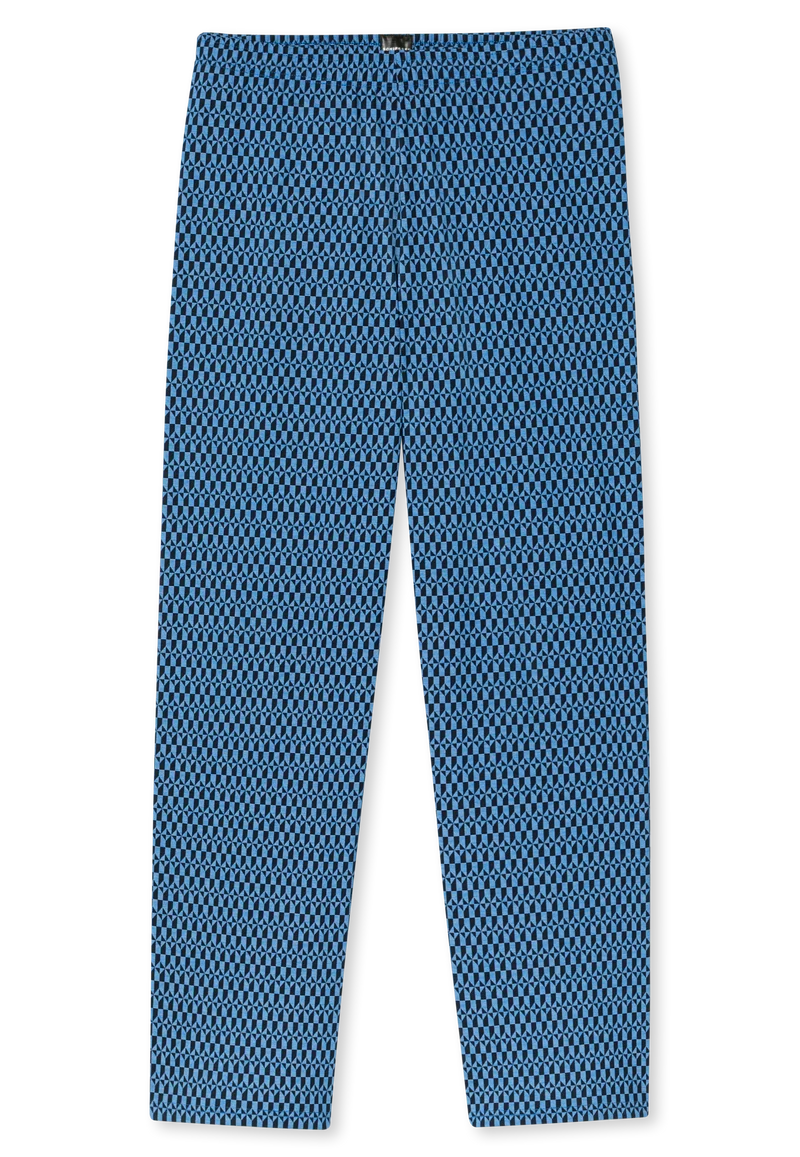 Schlafanzug Blau gemustert - Comfort Nightwear