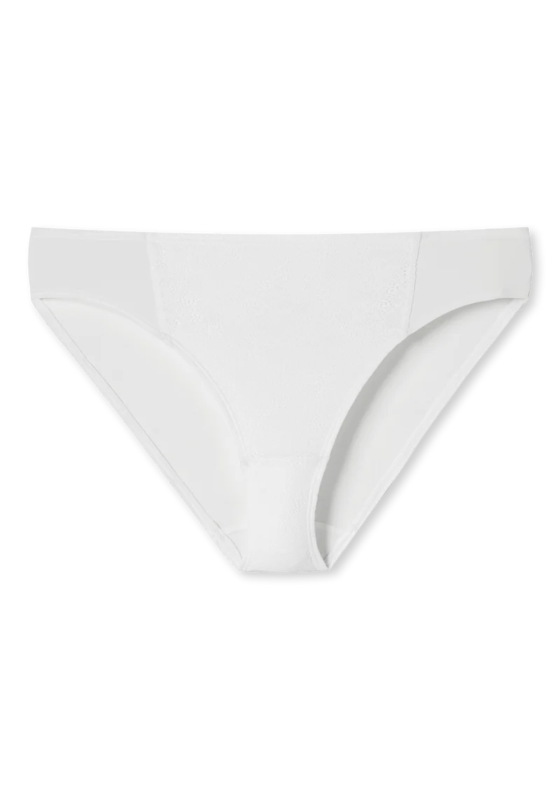 Slip mit Spitze Weiss - Air
