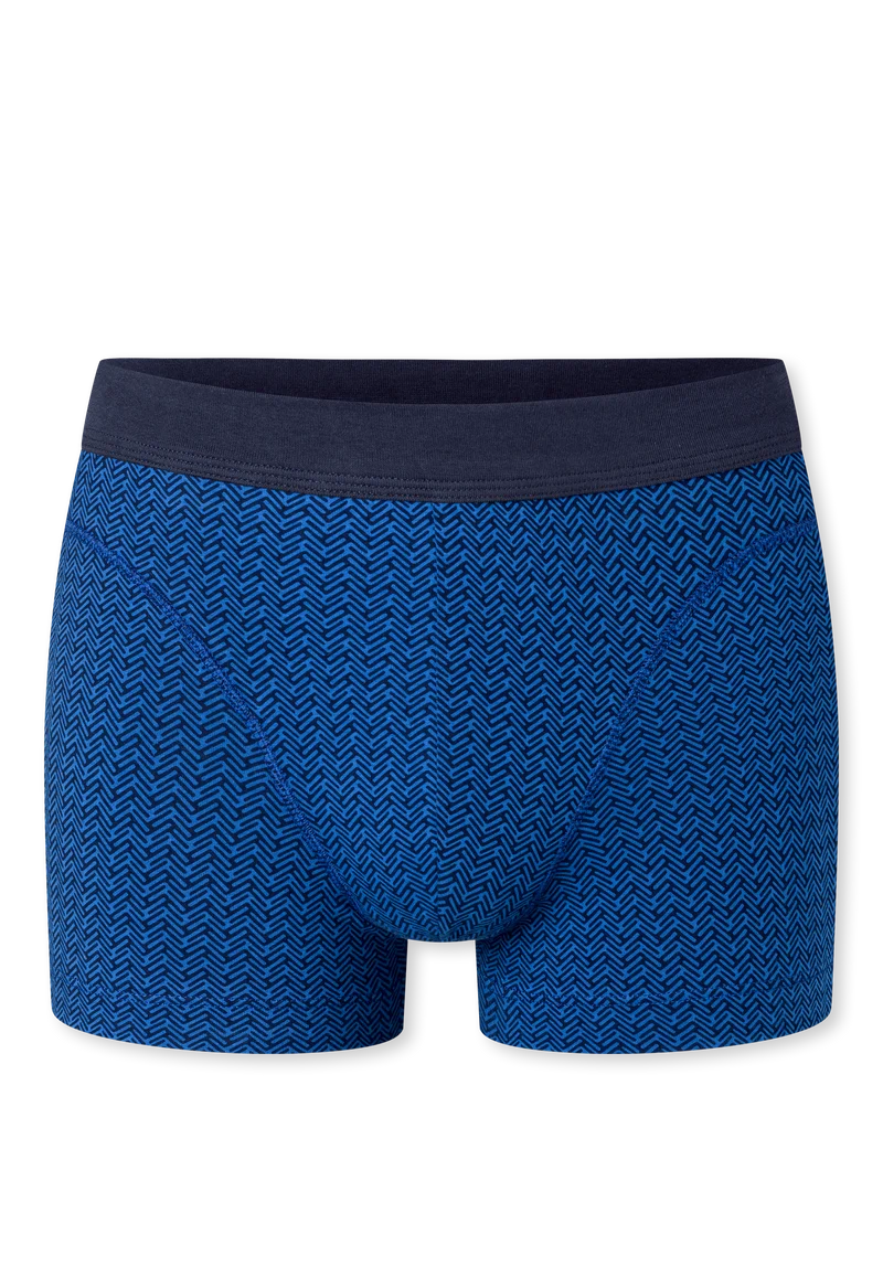 Enge Boxershorts Blau gemustert - Comfort Fit