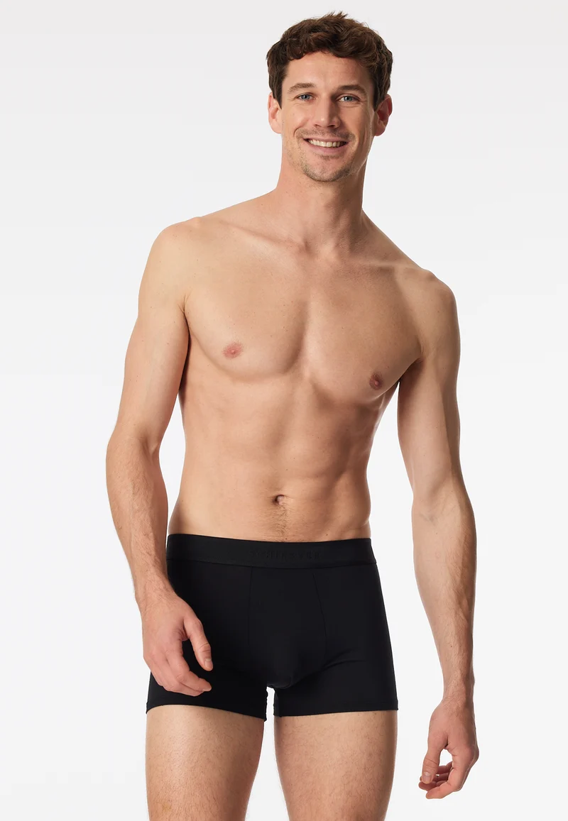 Enge Boxershorts Schwarz - Premium Modal