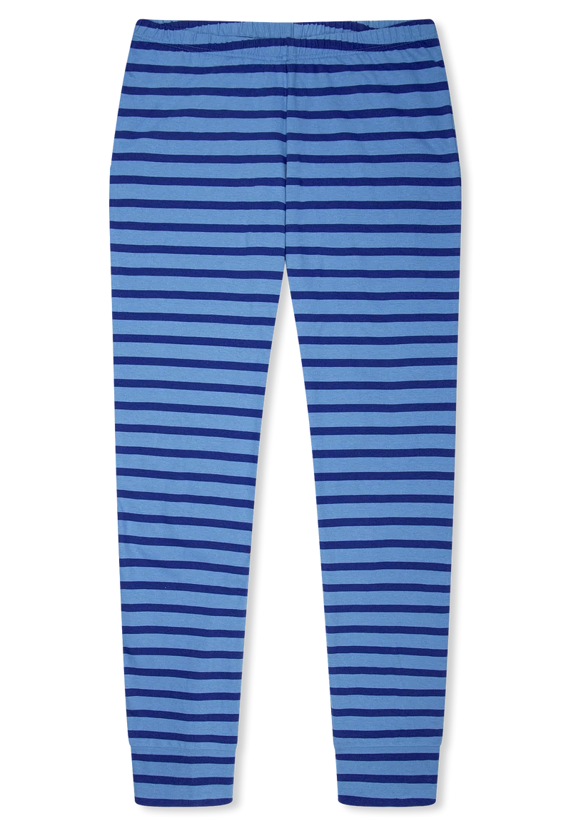 Schlafanzug Blau gestreift - Casual Essentials