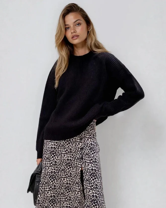 Pull En Maille Droit - Elodie