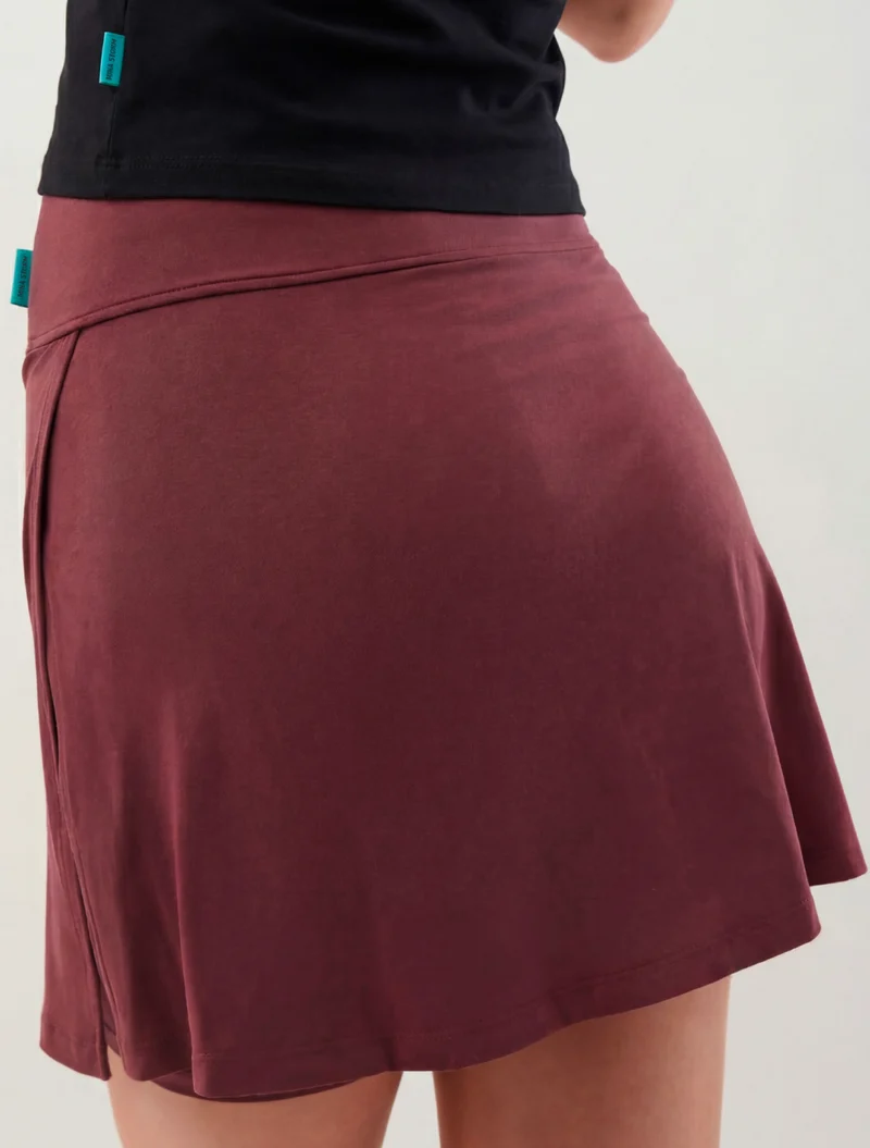 Jupe-Short Mauna - Ecovero - Terre de Sienne