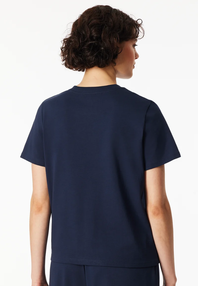 T-Shirt Blau - SCHIESSER 150 Years
