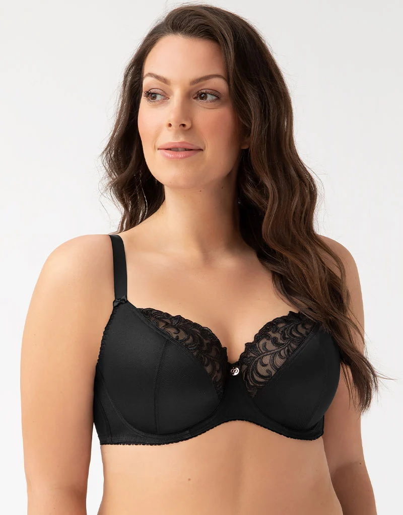 Gorsenia Victoria Full Cup Bra Black