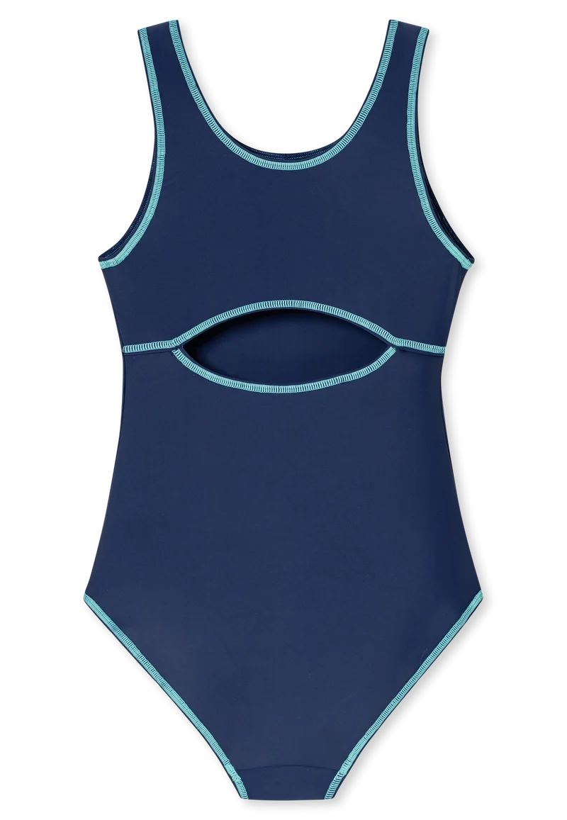Badeanzug Dunkelblau - Aqua