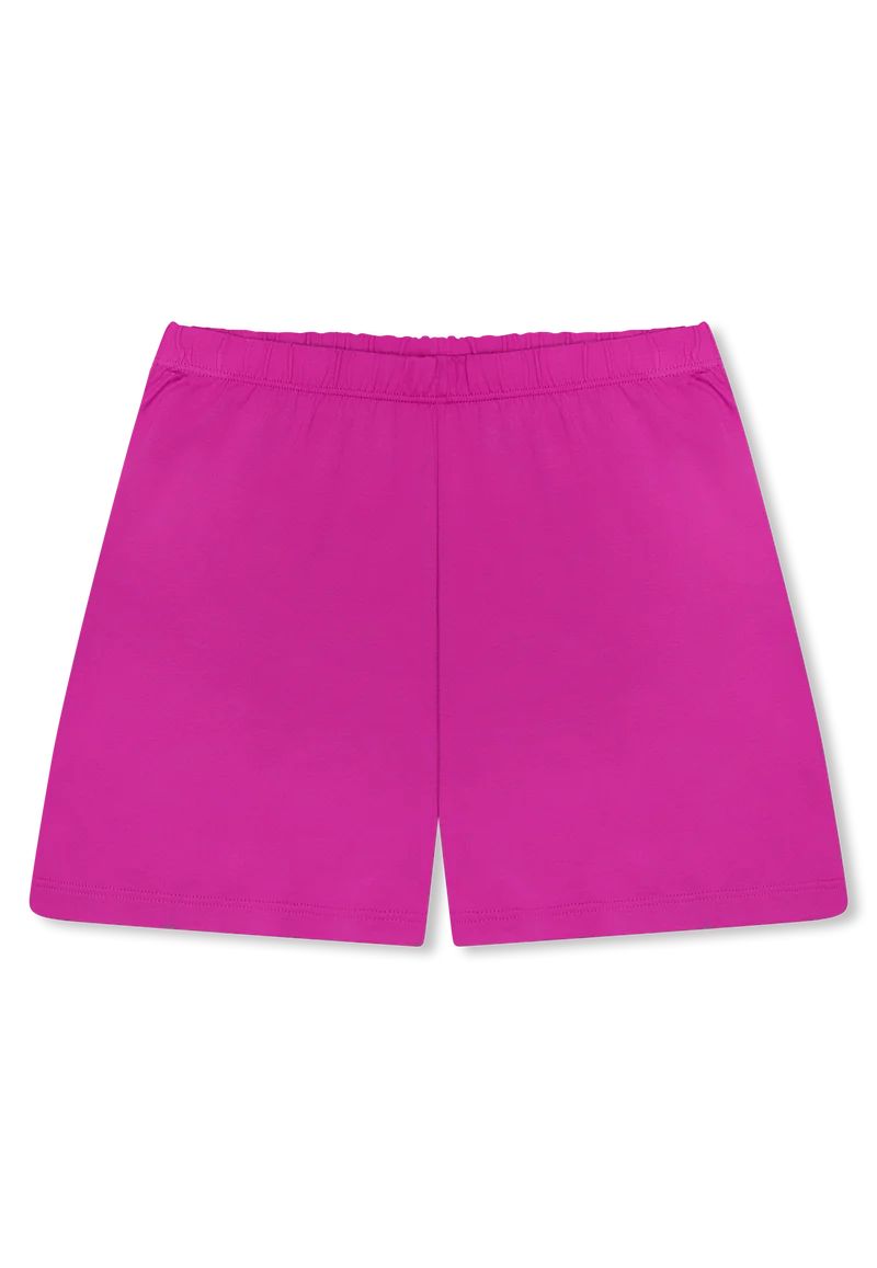 Schlafanzug kurz Zitrus pfirsichorange - Teens Nightwear