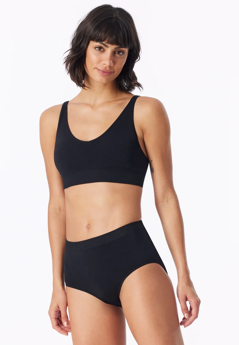 High Waist Slip Seamless Schwarz - Classic Seamless