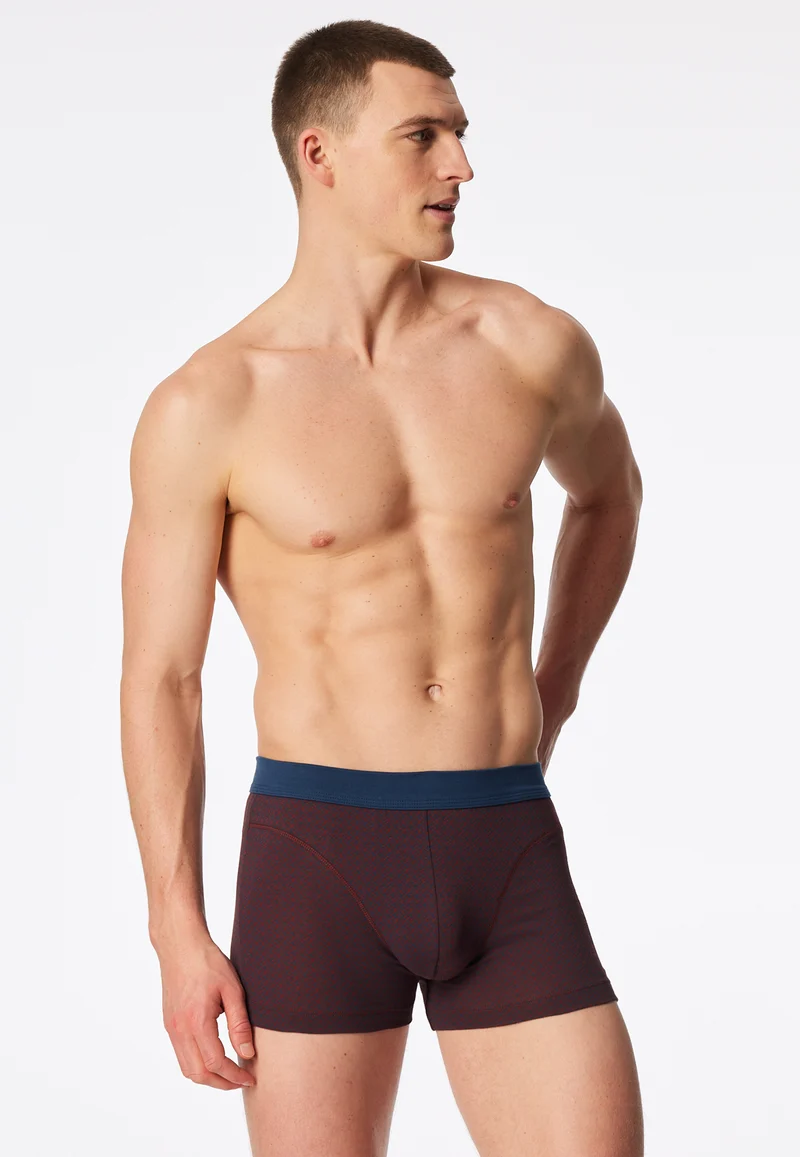 Enge Boxershorts Rot gemustert - Comfort Fit