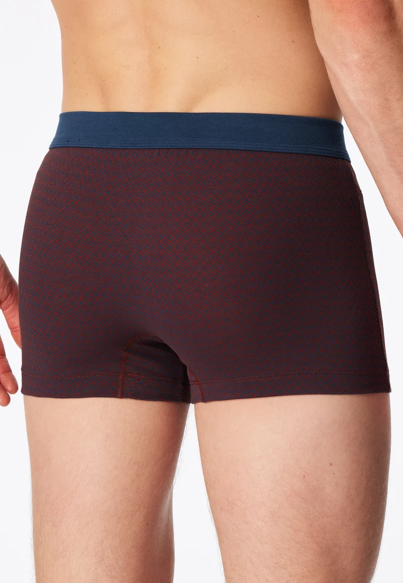 Enge Boxershorts Rot gemustert - Comfort Fit