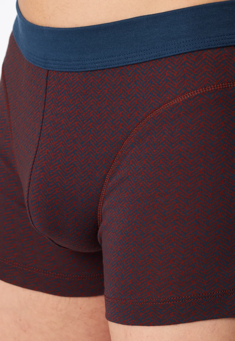 Enge Boxershorts Rot gemustert - Comfort Fit