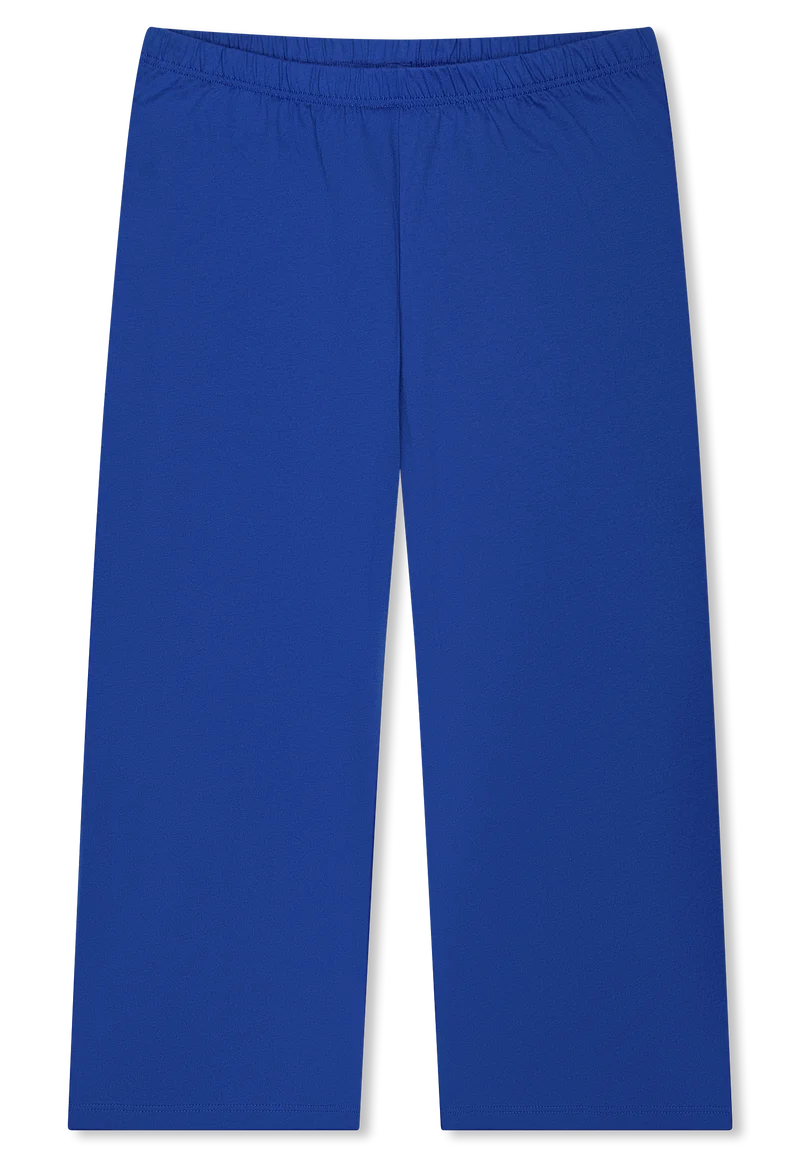 Schlafanzug 3/4-lang Blau gestreift - Casual Essentials