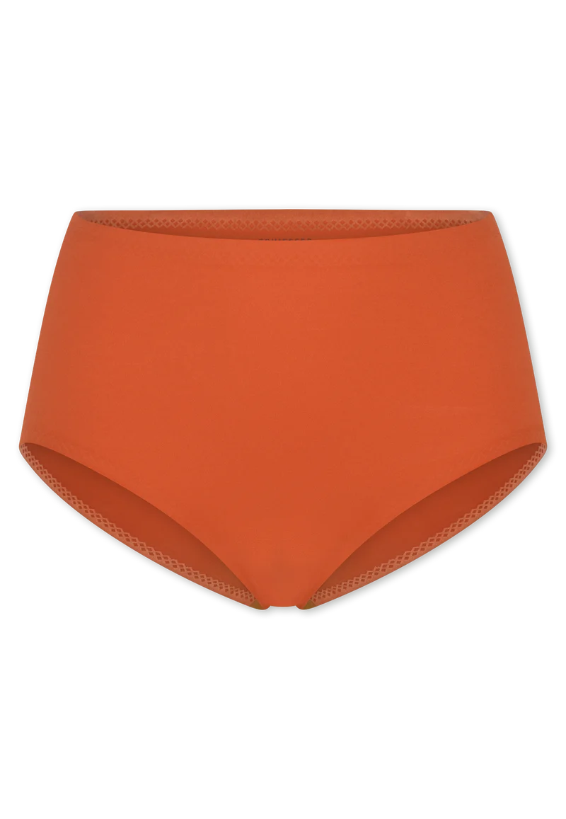 High Waist Slip Orange - Invisible Soft