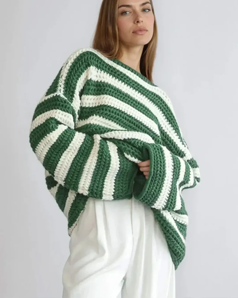 Pull Oversize Rayé - Adèle