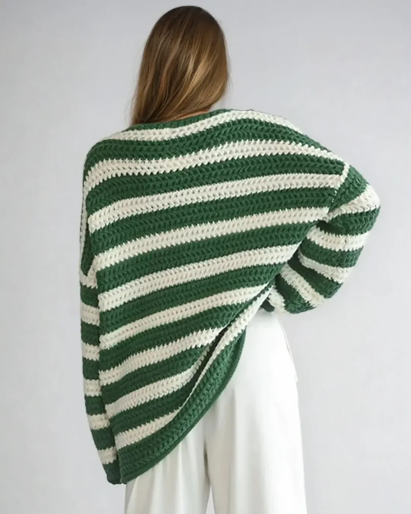 Pull Oversize Rayé - Adèle