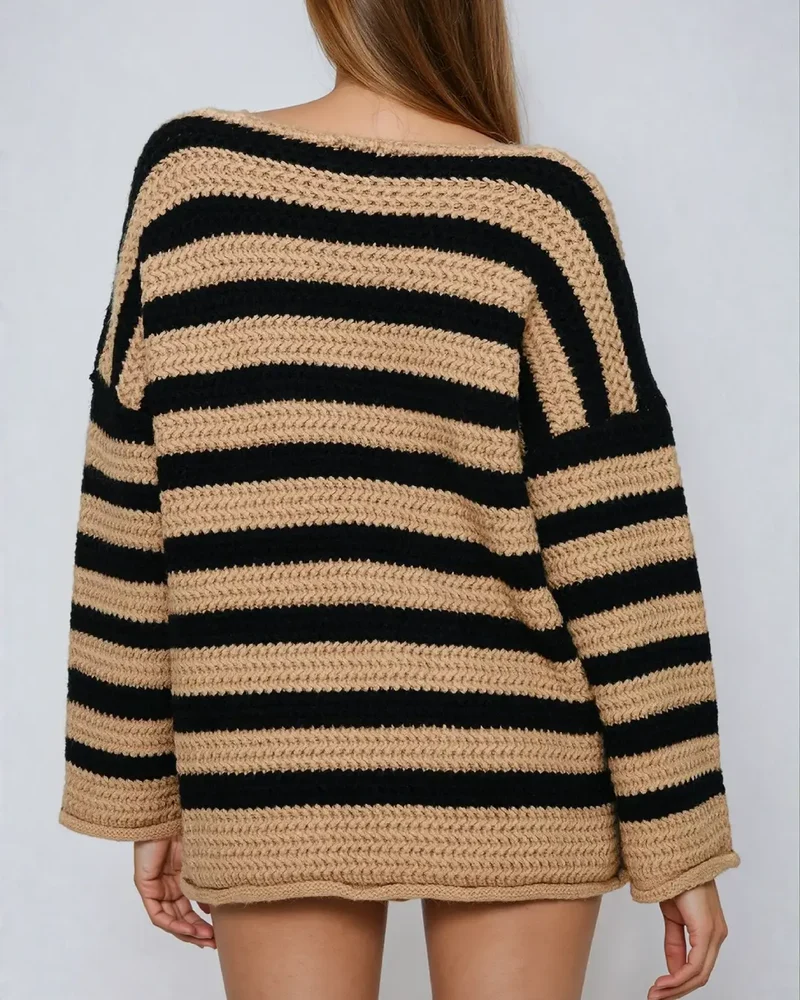Pull Oversize Rayé - Adèle