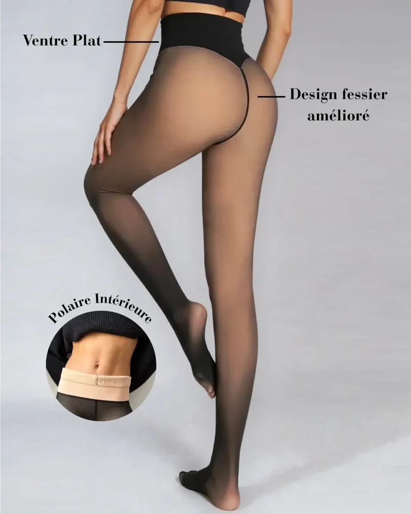 Collant Polaire Ventre Plat - Elsa