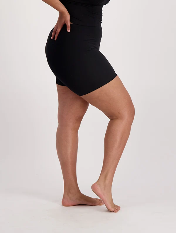 Short Jaya - Coton Bio - Noir-Ebène