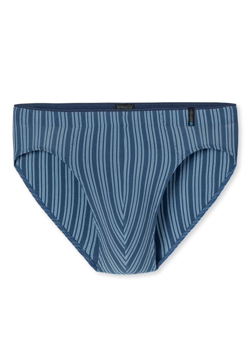 Slip Blau gestreift - Long Life Soft