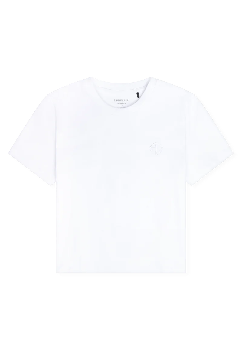 T-Shirt Weiss - SCHIESSER 150 Years