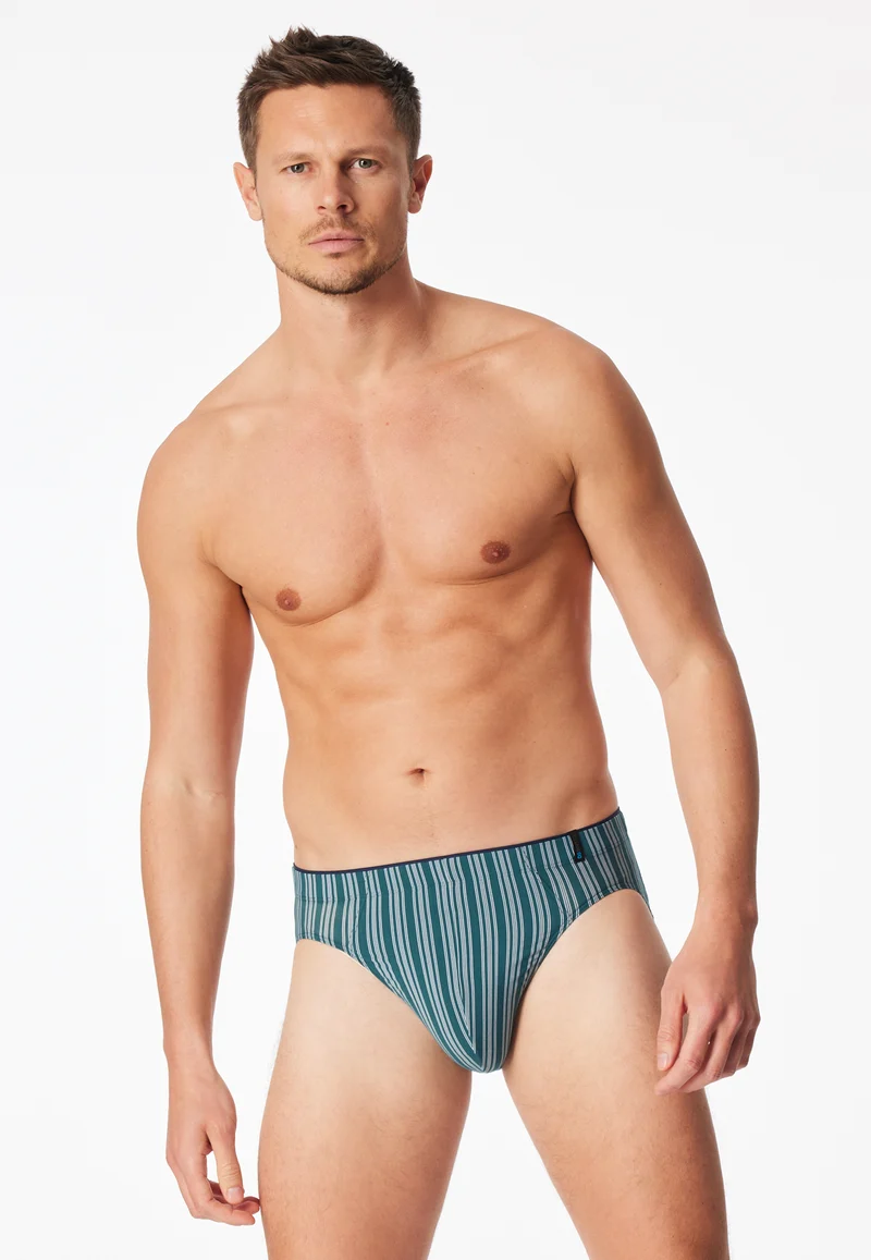 Slip Petrol gestreift - Long Life Soft