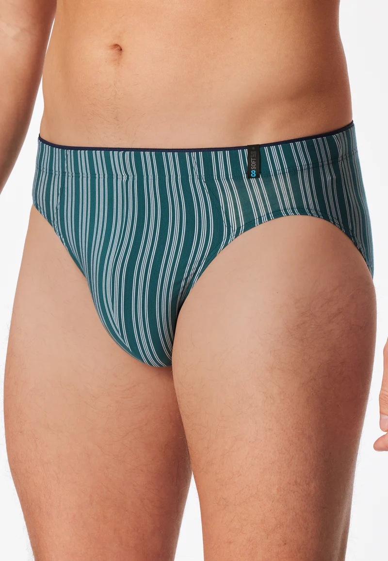 Slip Petrol gestreift - Long Life Soft